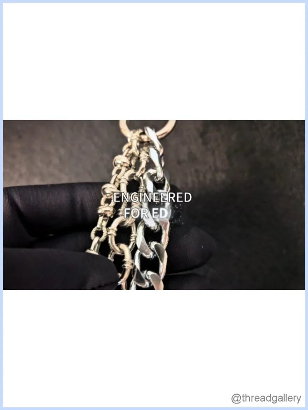 Stainless Steel Pants Chain Punk Biker Hip Hop Jean Wallet Accessory